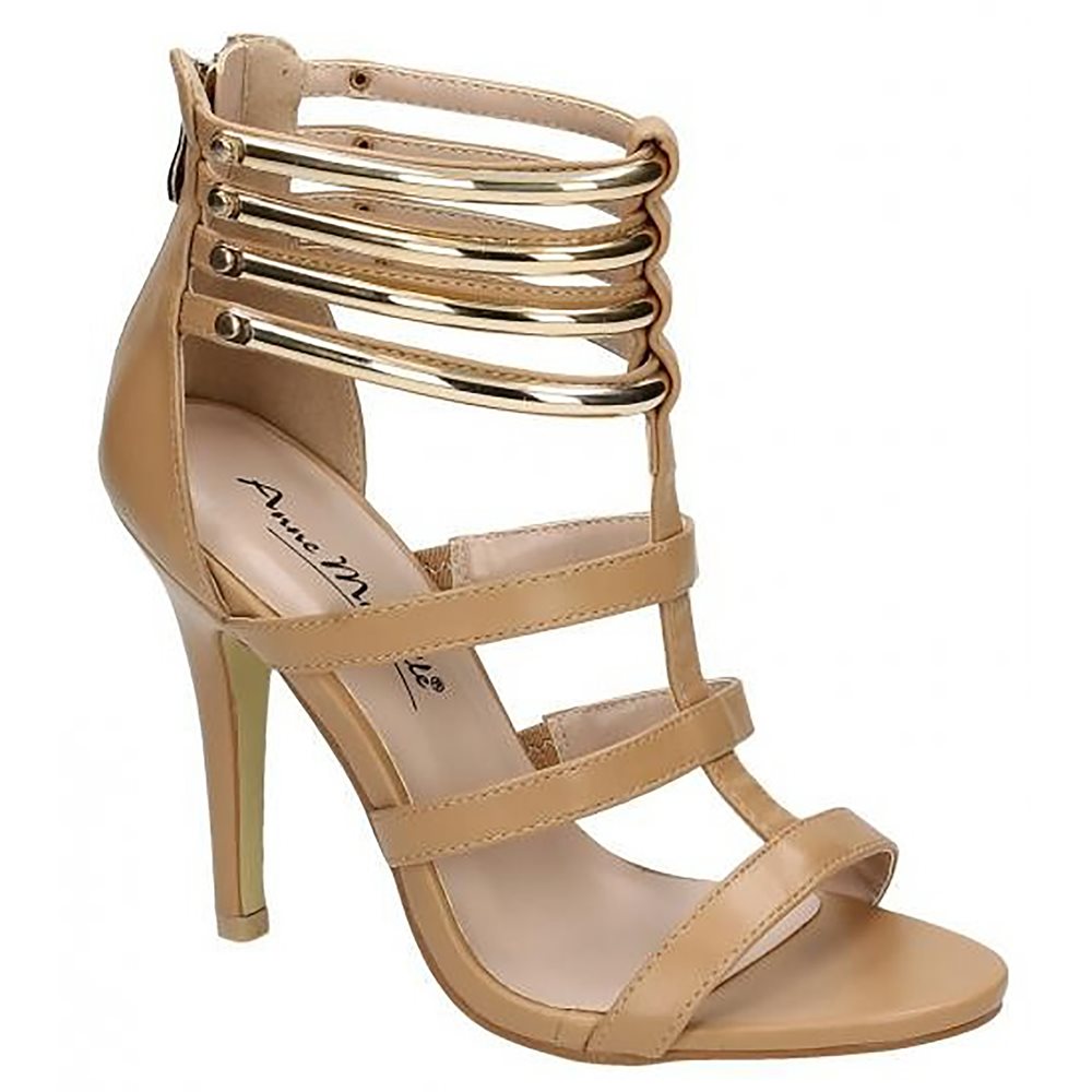 pale blue high heel sandals