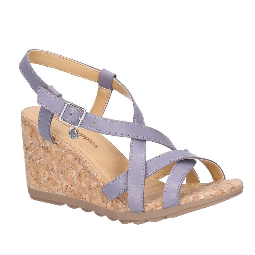 Hush Puppies Kvinnor / damer Pekingese kilklackade sandaler