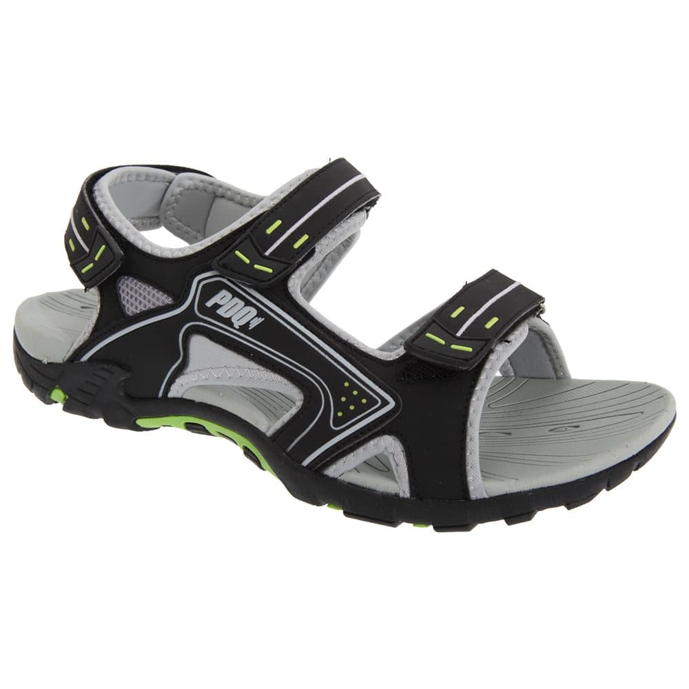 PDQ Mens 3 Touch Fastening Sports Sandals