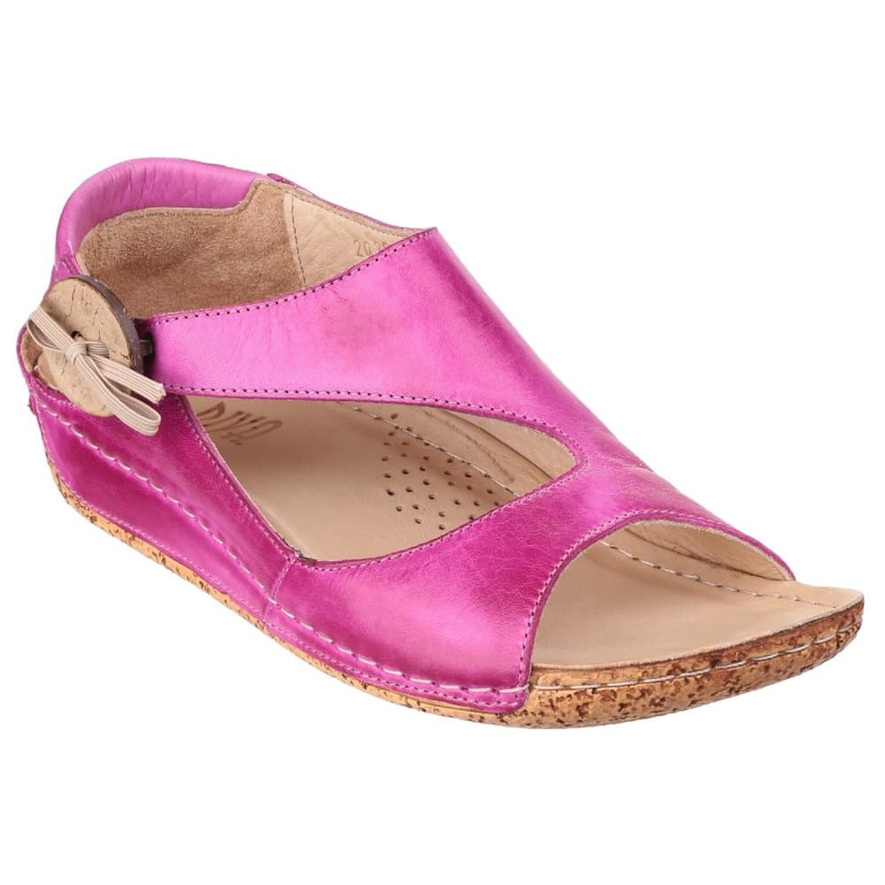 Riva Womens/Ladies Cartier Leather Sandals