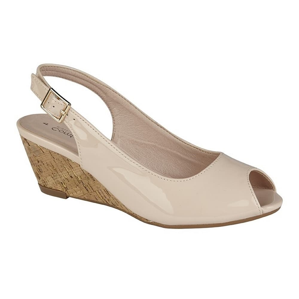 Cipriata Womens/Ladies Leana Buckle Wedge Heel Sandals
