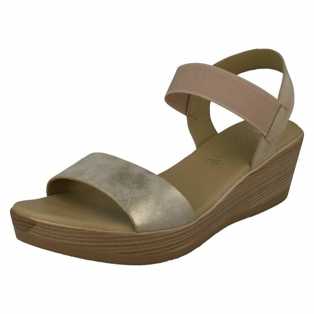 Savannah Womens/Ladies Mid Wedge Sandals