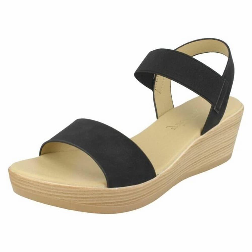 Savannah Womens/Ladies Mid Wedge Sandals