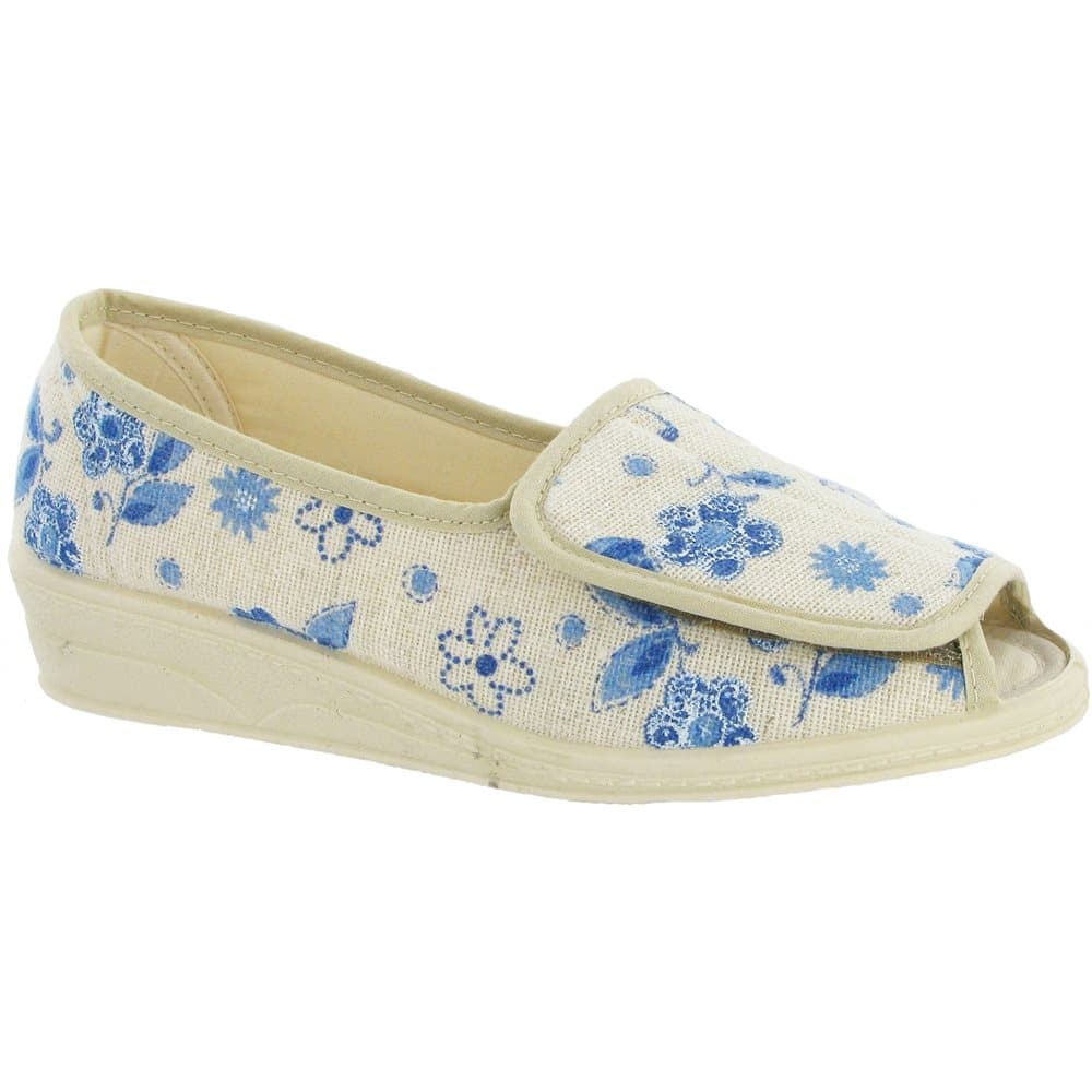 Mirak Quimper Canvas Sandal / Damsandaler