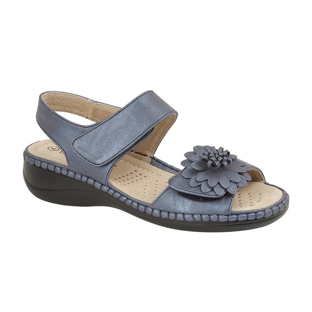 Boulevard Dam / Damer Twin Touch Fastening Halter Back Sandaler