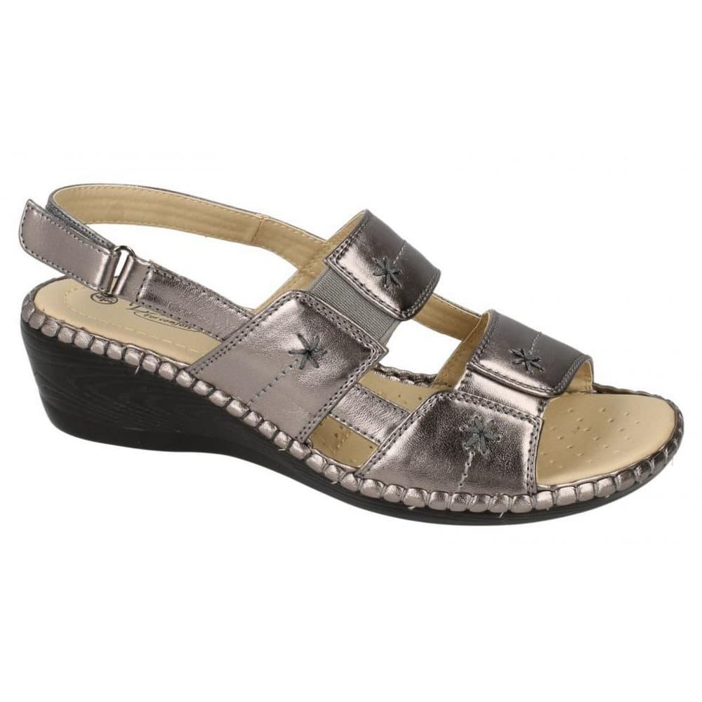 Eaze Womens/Ladies Open Toe Sandals
