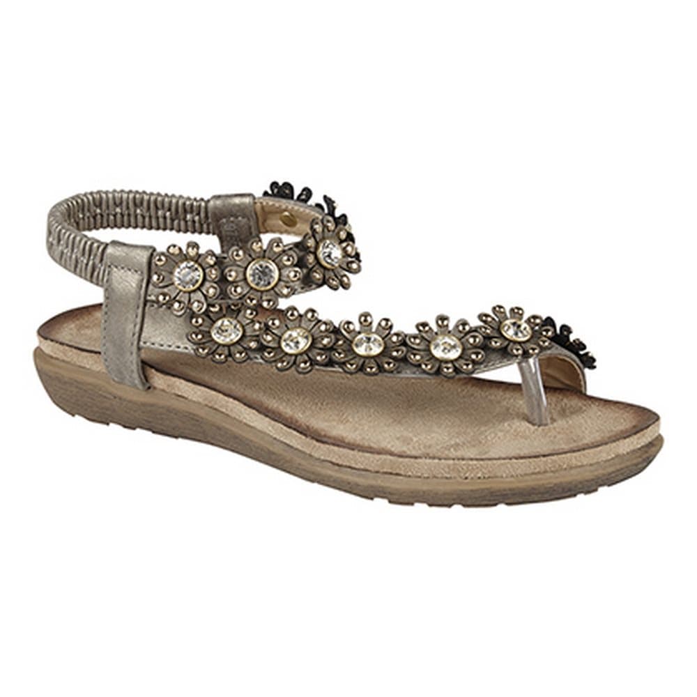 Cipriata Dam / Salva Toe Post Blomma Design Sling Back Sandaler