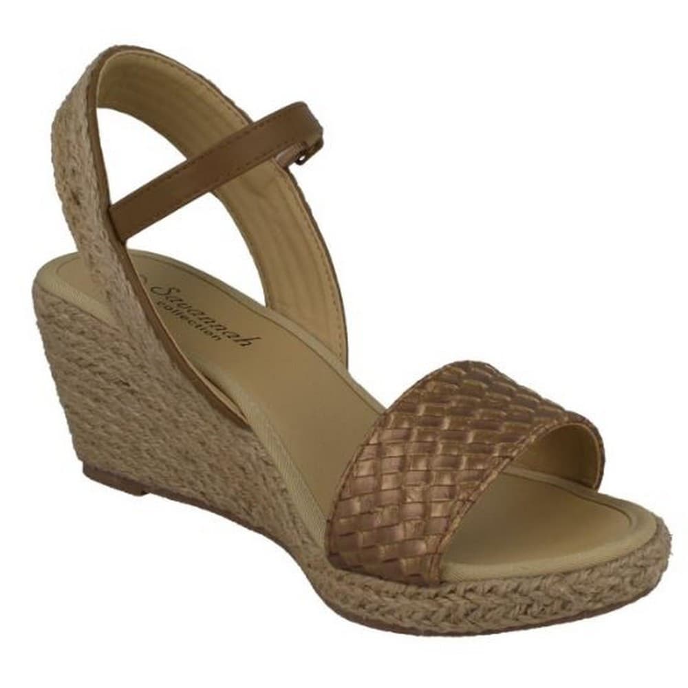 Savannah Womens/Ladies Rope Wedge Sandals