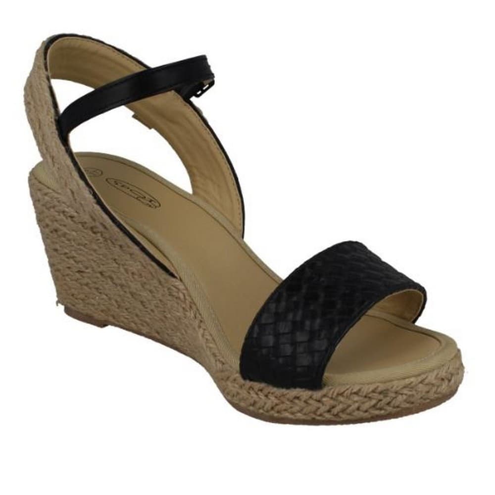 Savannah Womens/Ladies Rope Wedge Sandals