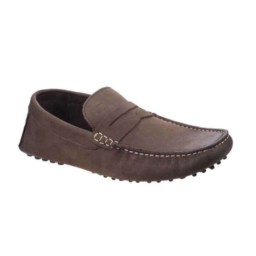 Base London Herr Morgan Slip On Leather Moccasins