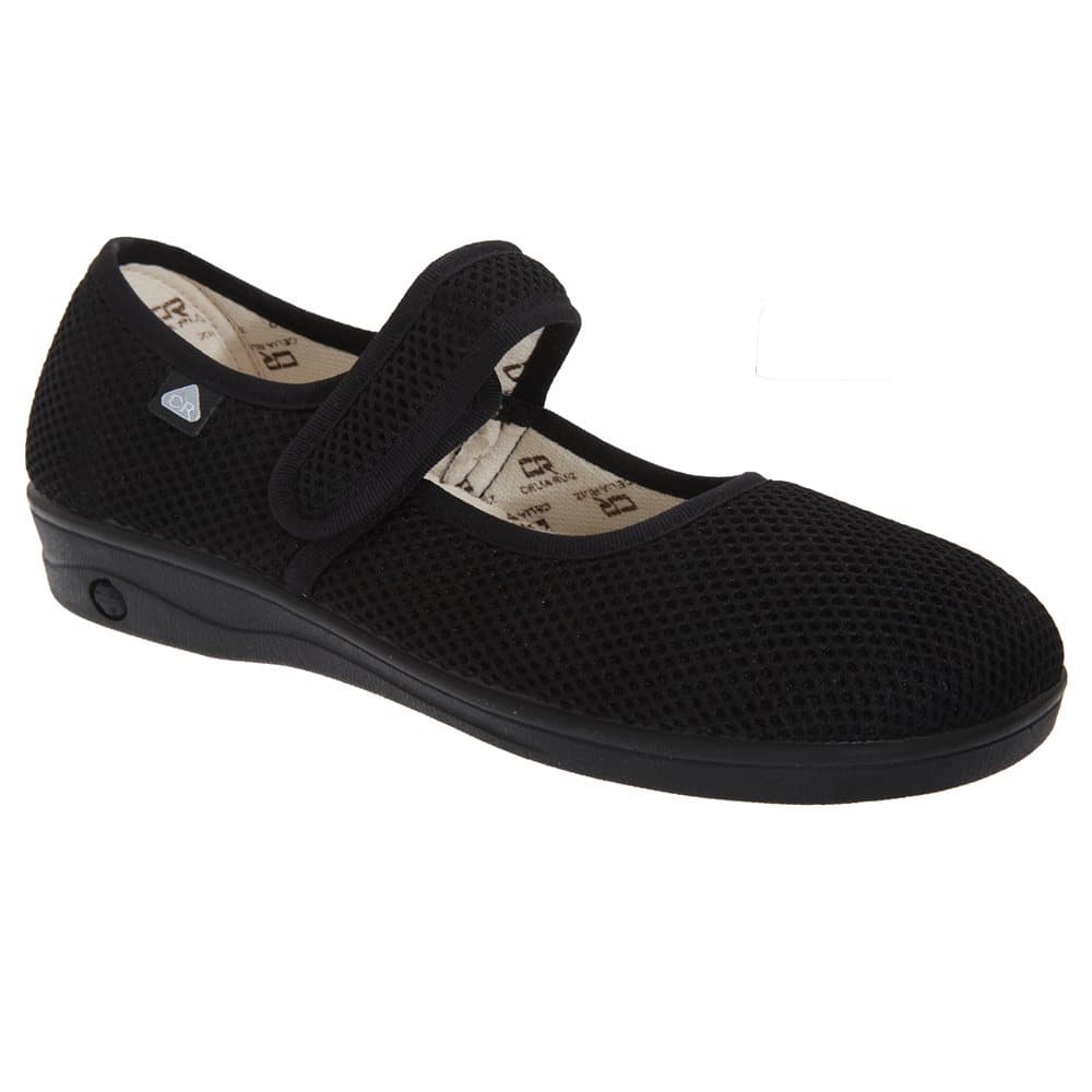 Celia Ruiz Womens/Ladies Touch Fastening X Wide Dual Fitting Bar Sandals