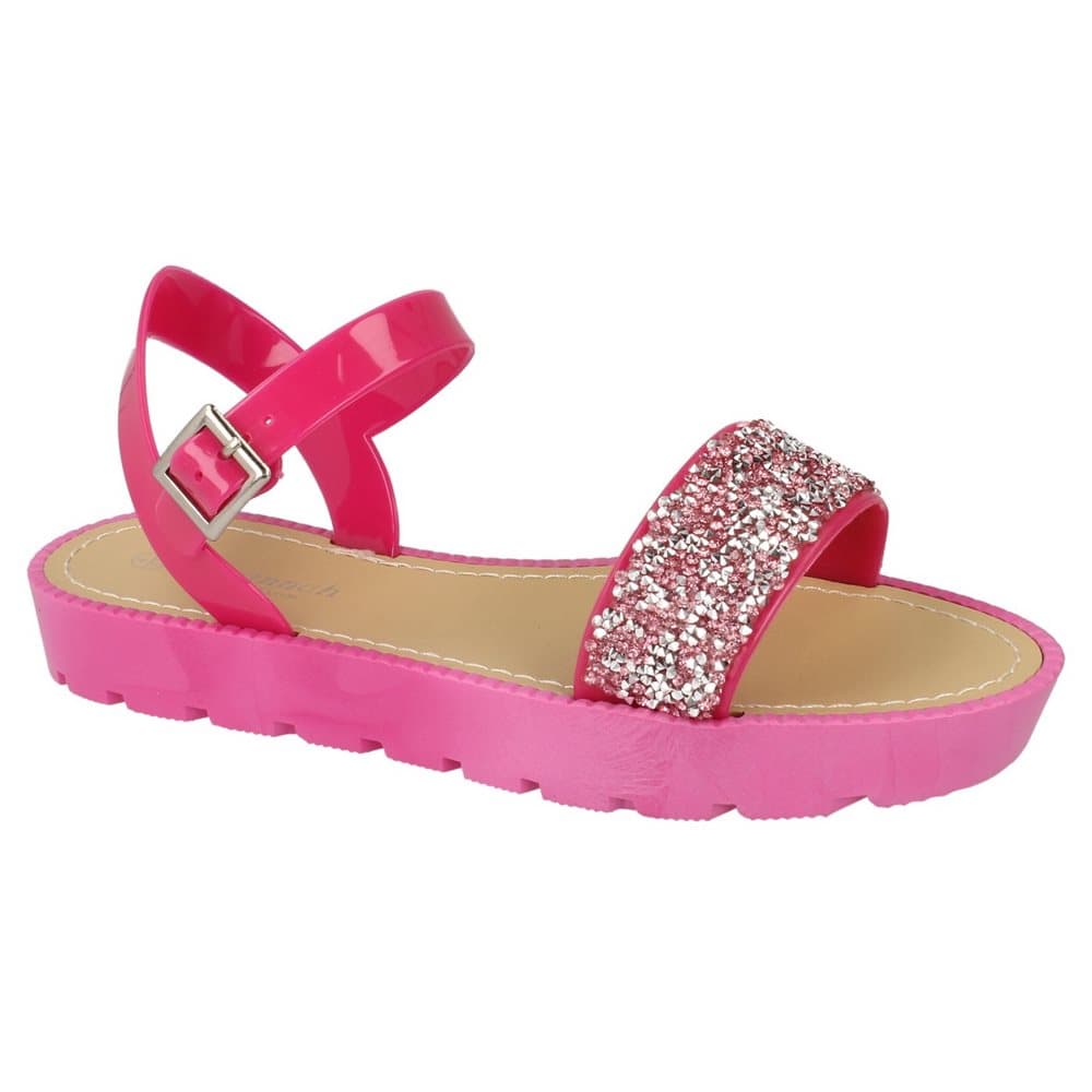 Savannah Kvinnor / Damer Glitter Mule Ankelband Sandaler