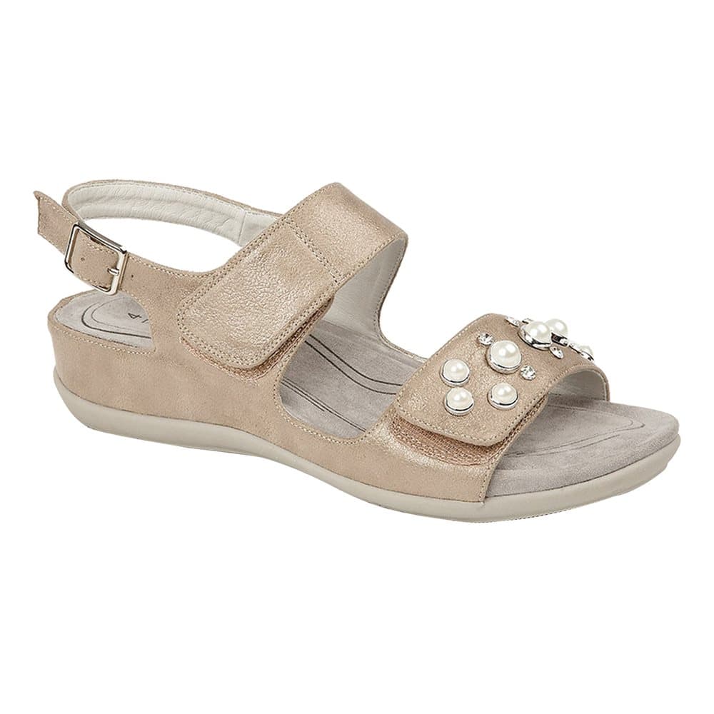 Boulevard Kvinnor / damer Twin Touch Fästsandaler