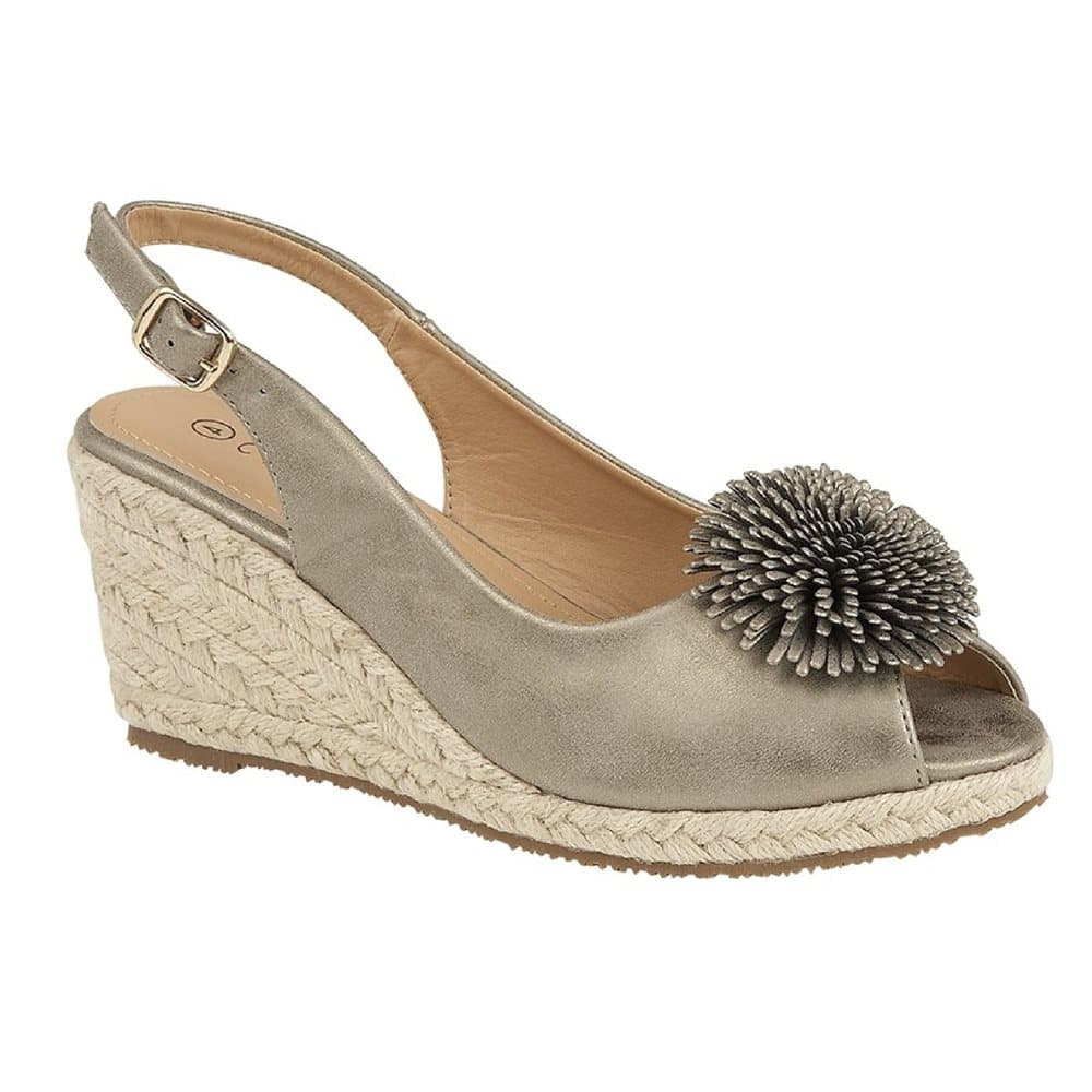 Cipriata Kvinnor / Damer Alessandra Spänne Wedge Heel Sandal