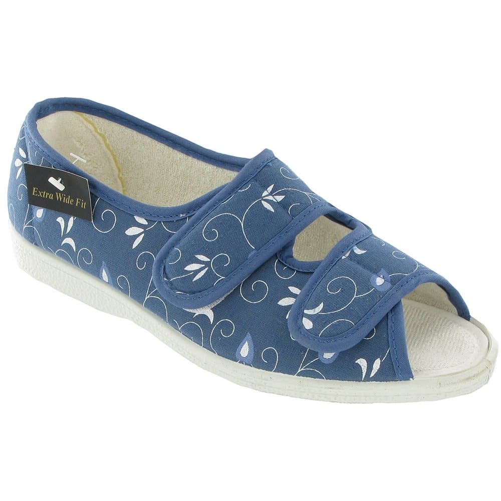 Mirak Molly Canvas Sandal / Kvinnorsandaler
