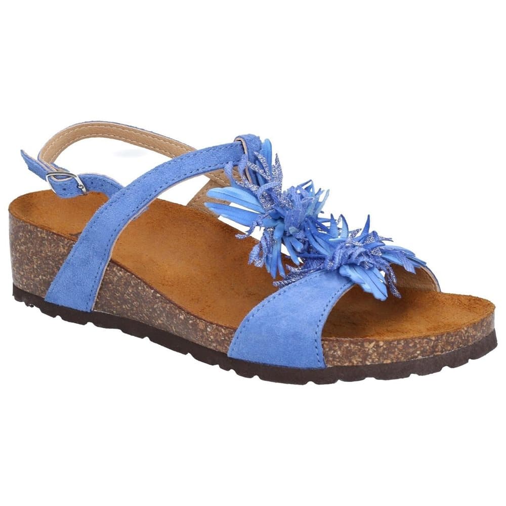 Riva Java / Buckled Sling Back Sandal för kvinnor / damer
