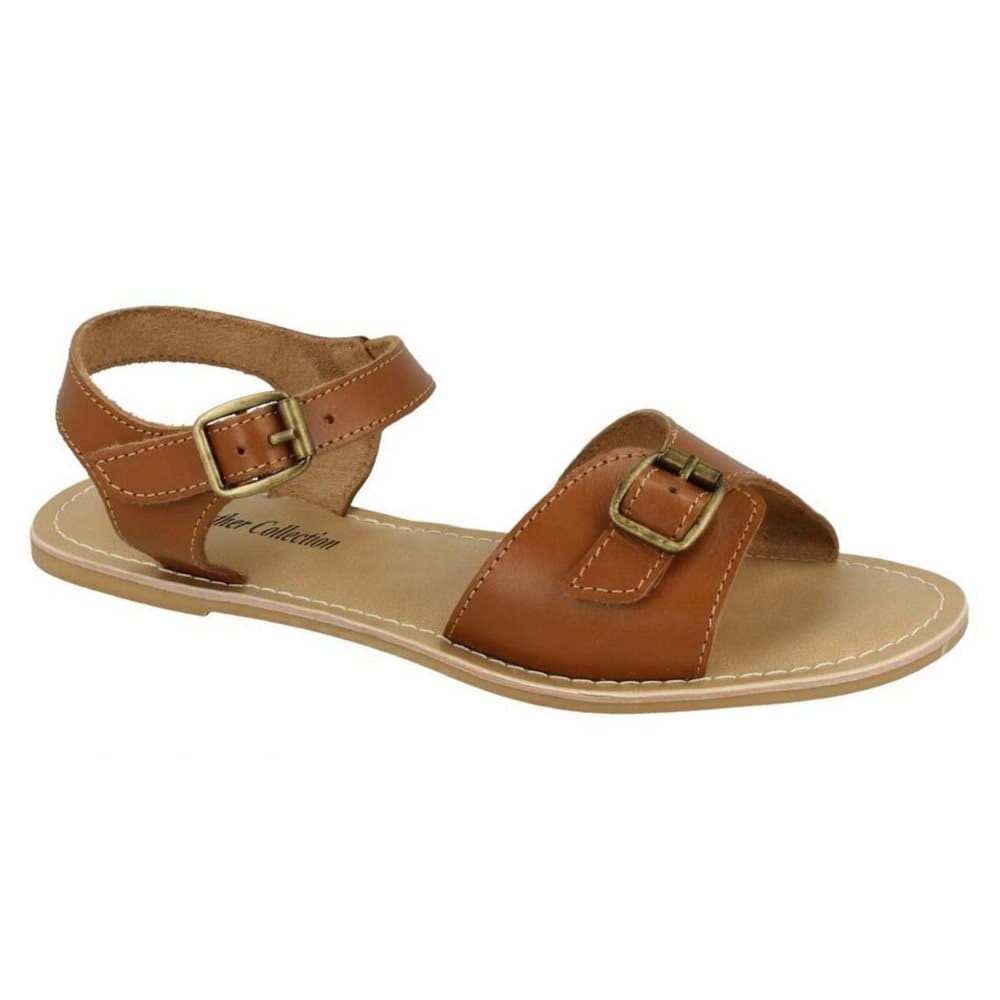 Leather Collection Dam- / Damspänne-remmar sandaler