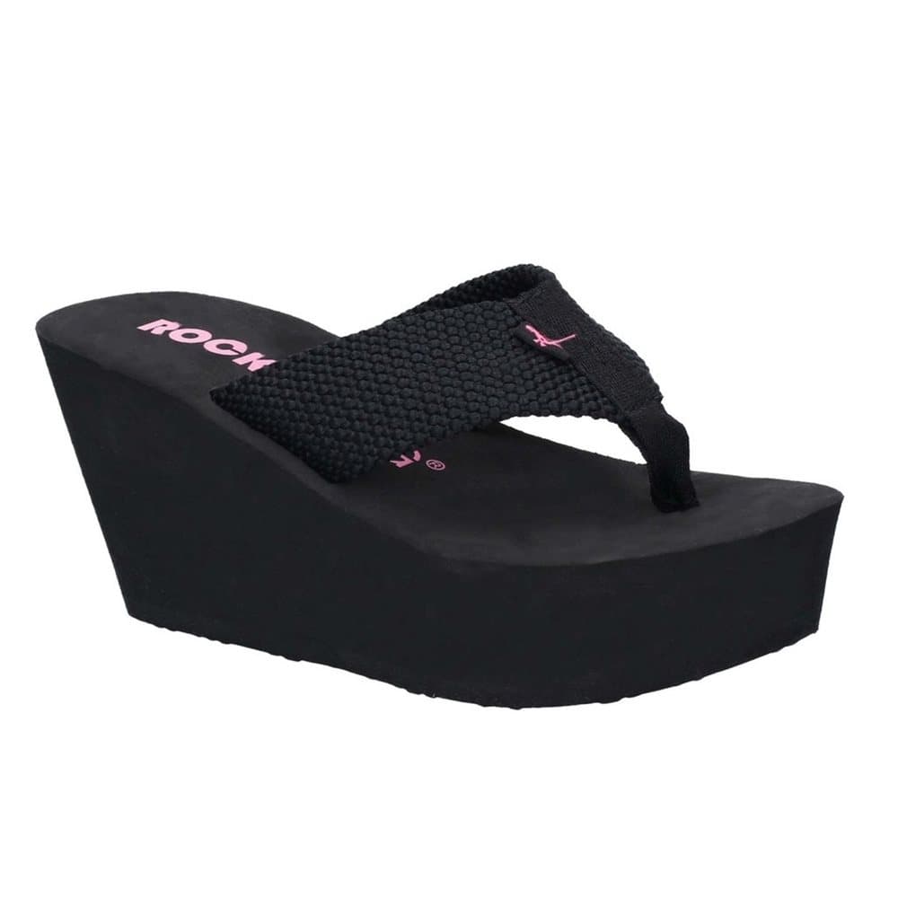 Rocket Dog Kvinnors / damer dykare Webbing Slip On Wedge Sandaler