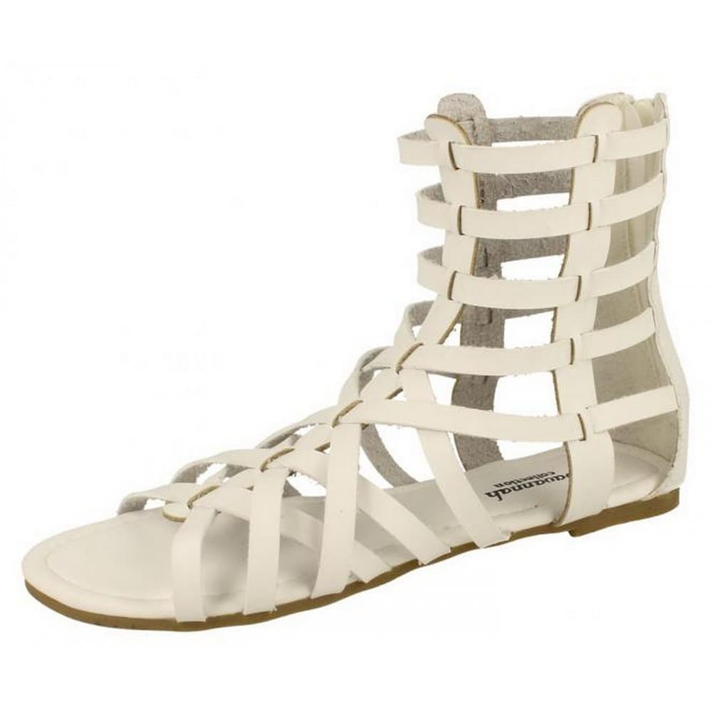 Savannah Womens/Ladies Aztec Cut Out Detail Sandals