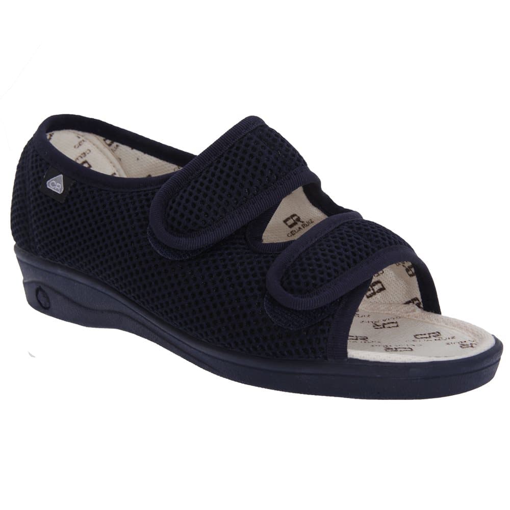 Celia Ruiz Womens/Ladies Touch Fastening X Wide Dual Fitting Sandals