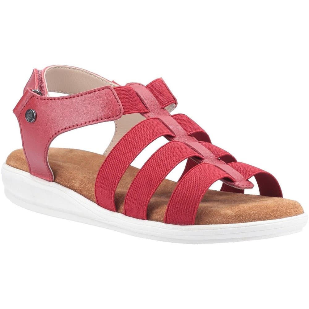 Hush Puppies Hailey Gladiator Leather Sandal för kvinnor / damer