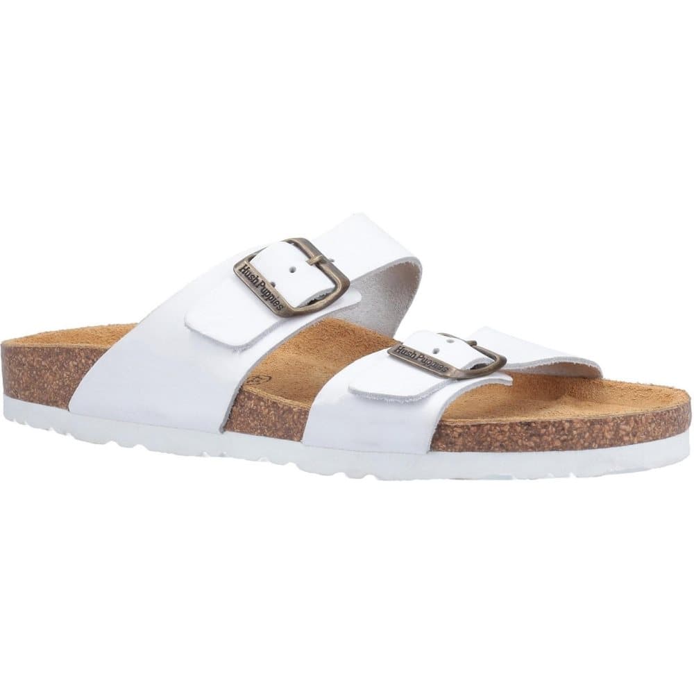 Hush Puppies Kylie Mule Leather Sandal för kvinnor / damer
