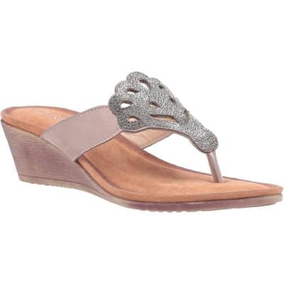 Divaz Womens/Ladies Felicity Toe Post Sandal