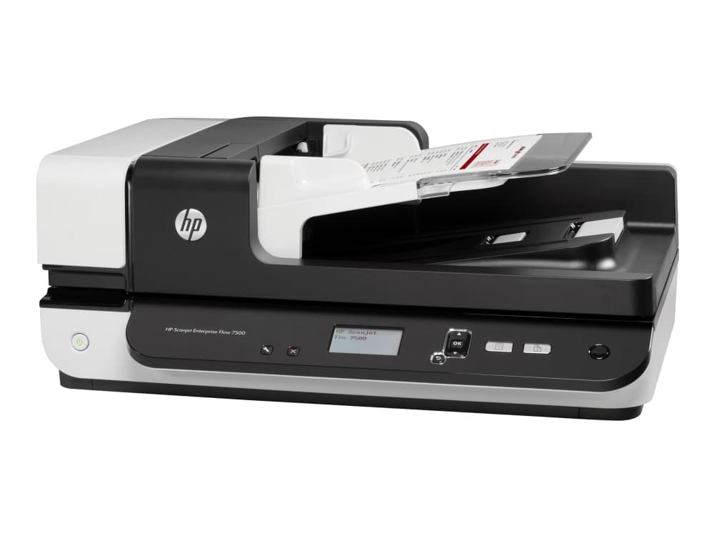 HP ScanJet Enterprise Flow 7500 - Dokumentskanner - CCD - Duplex - 216 x 864 mm - 600 dpi x 600 dpi - upp till 50 sidor/minut (mono) / upp till 50 si