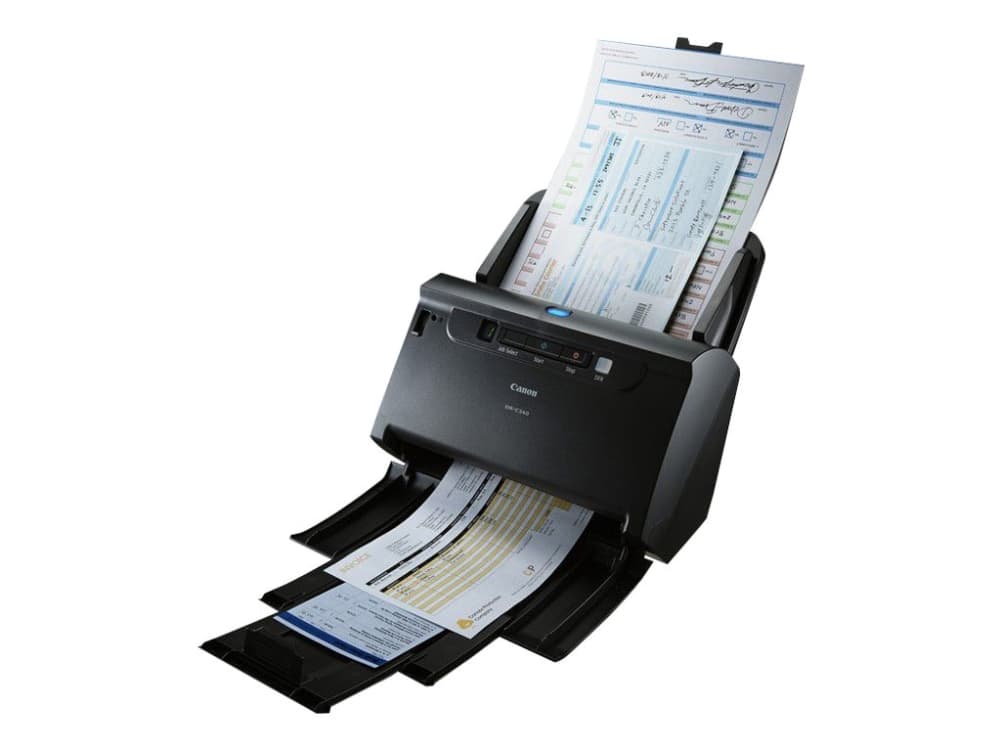 Canon imageFORMULA DR-C240 - Dokumentskanner - CMOS / CIS - Duplex - Legal - 600 dpi x 600 dpi - upp till 45 sidor/minut (mono) / upp till 30 sidor/m
