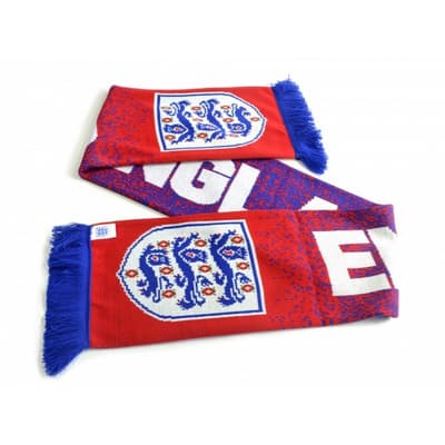 England Unisex FA Speckled Jacquard Knit Scarf