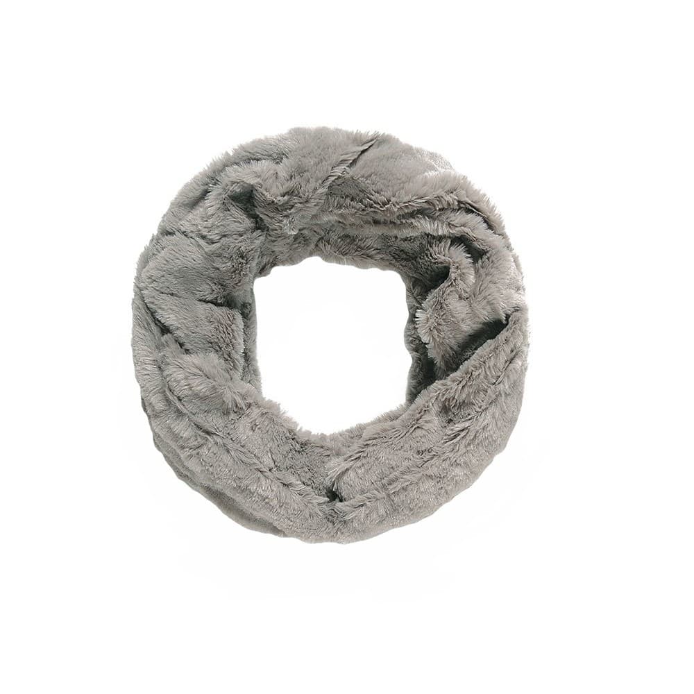 Intrigue Womens/Ladies Soft Faux Fur Scrunched Patterned Snood