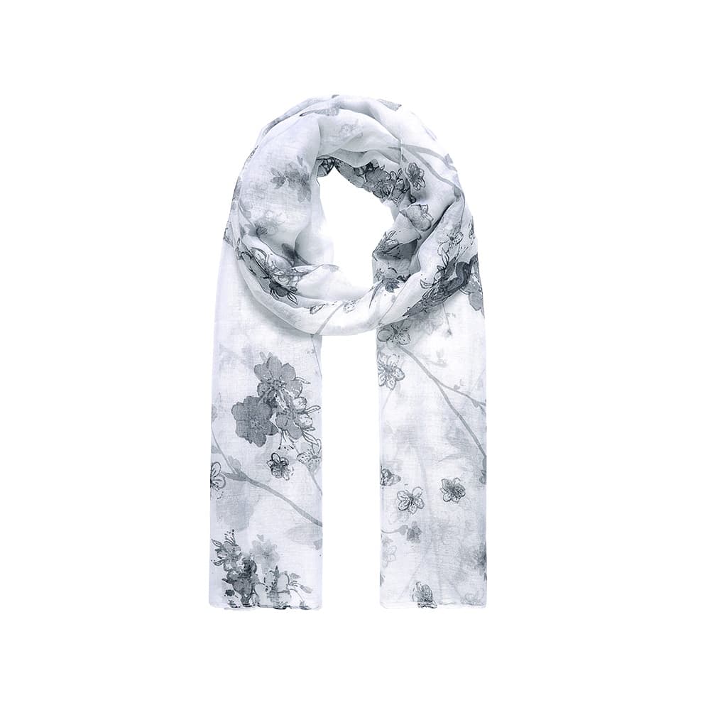 Intrigue Kvinnor / Dam Blossom Print Halsduk