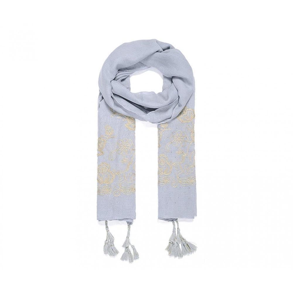 Intrigue Womens/Ladies Embroidered Sequin Scarf