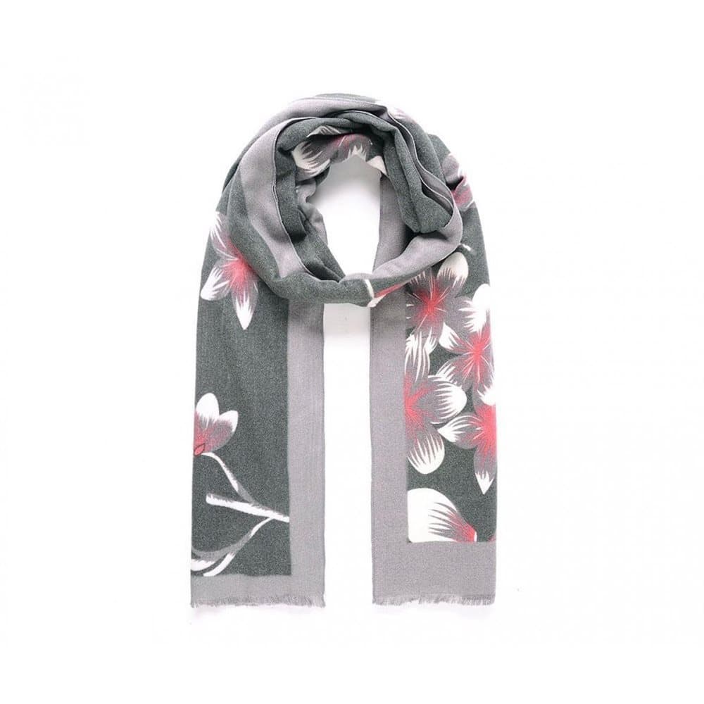 Intrigue Womens/Ladies Blossom Print Brushed Warm Scarf