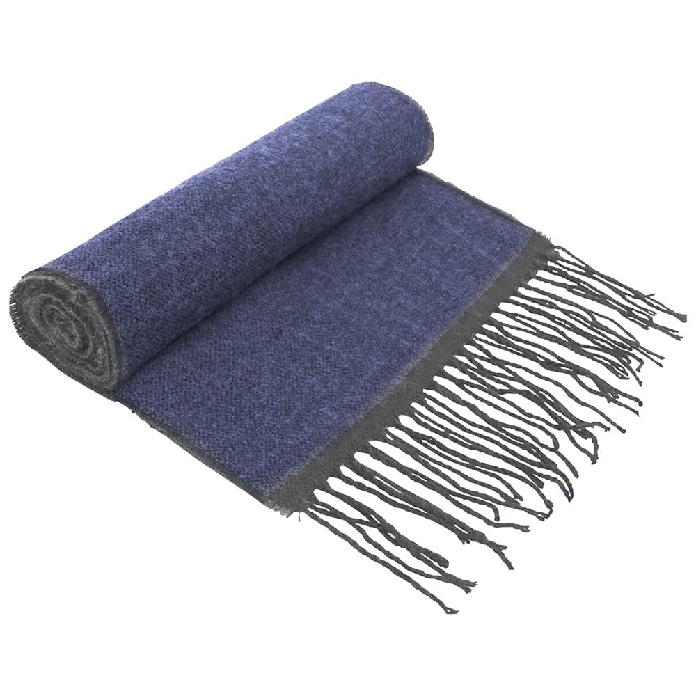 Asquith & Fox Unisex Two Tone Tassled Scarf