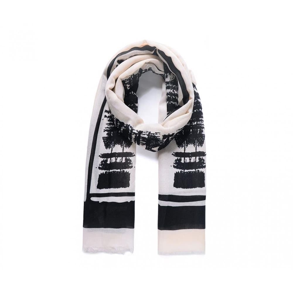 Intrigue Womens/Ladies Block Abstract Print Scarf