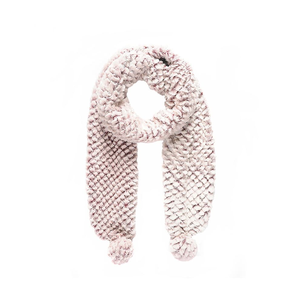 Intrigue Dam / våffla i pälspälscarf