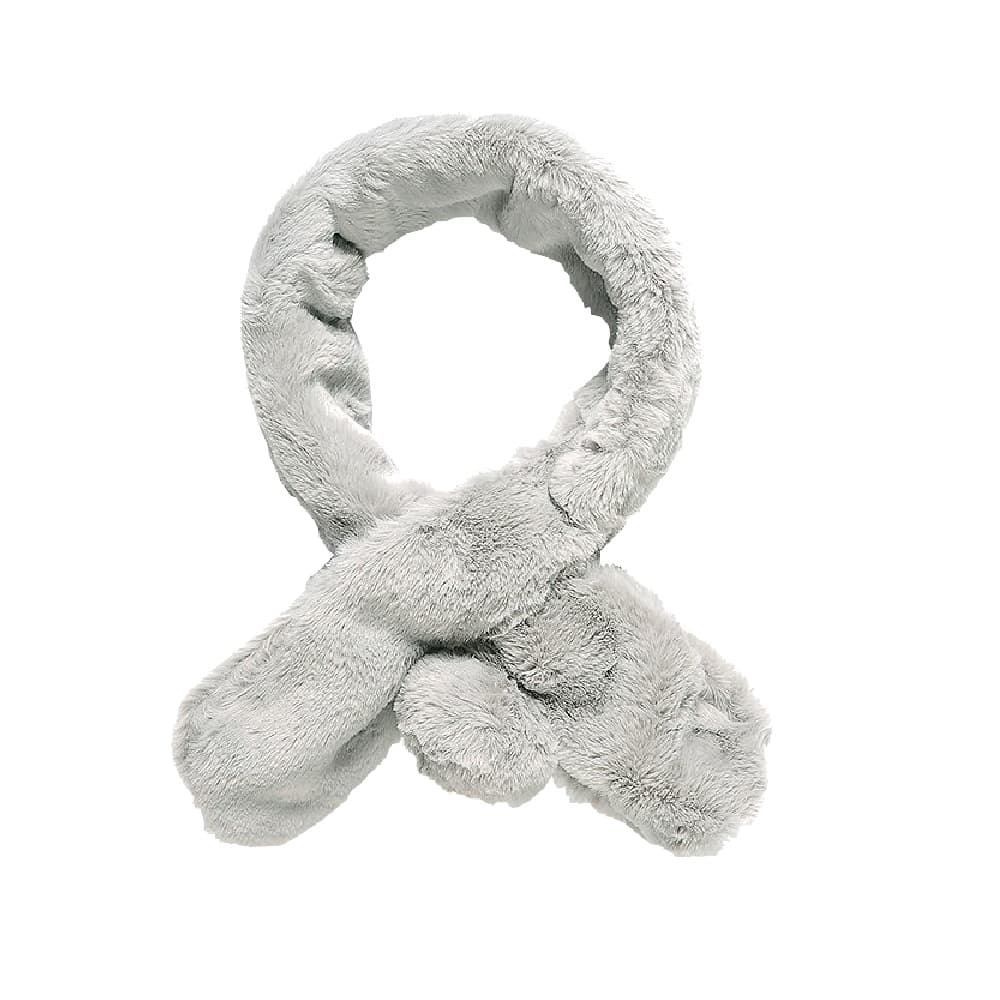 Intrigue Womens/Ladies Faux Fur Pompom Scarf