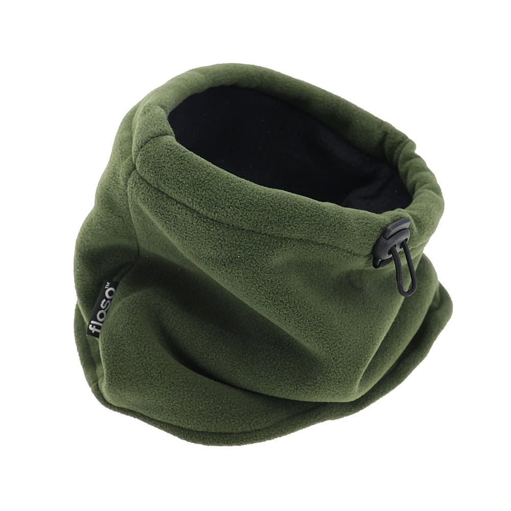 FLOSO Mens Fleece Thermal Winter Neck Snood