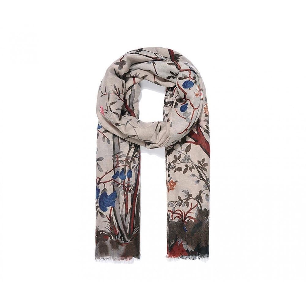 Intrigue Womens/Ladies Garden Plant Print Scarf