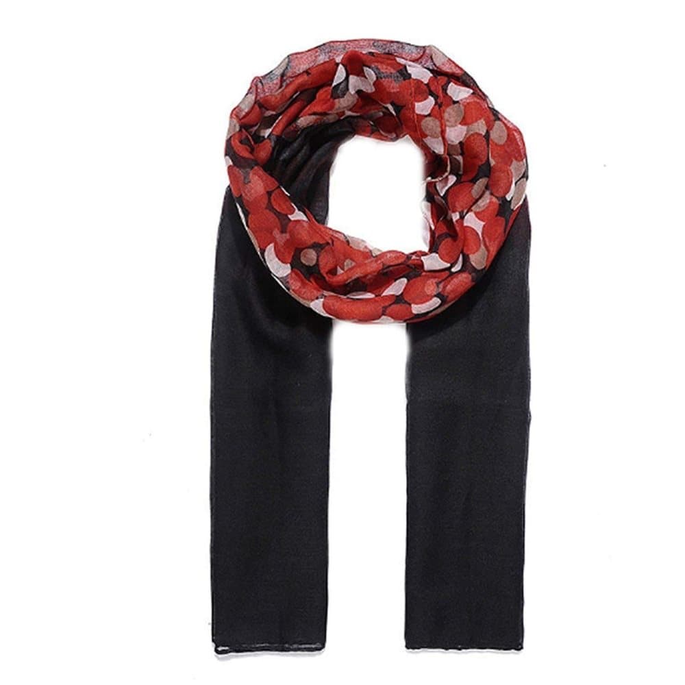 Intrigue Womens/Ladies Ombre Circle Print Scarf