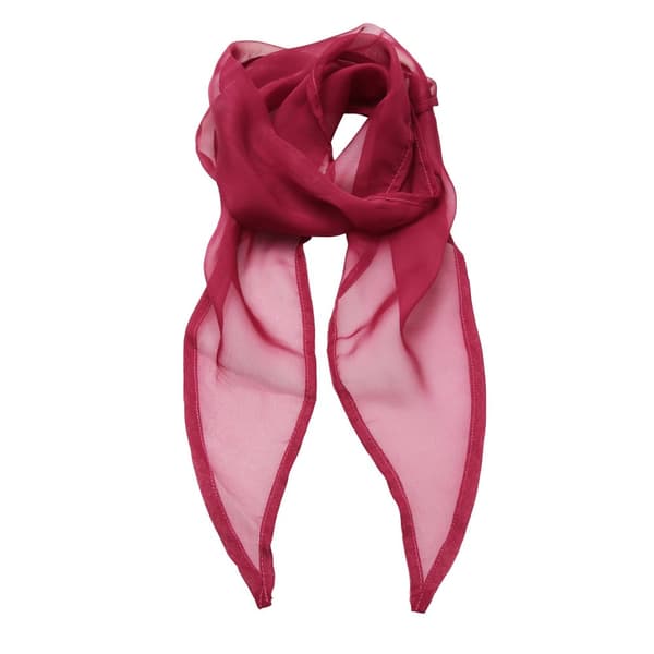 Premier Ladies/Womens Work Chiffon Formal Scarf