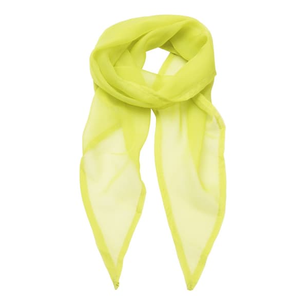 Premier Ladies/Womens Work Chiffon Formal Scarf