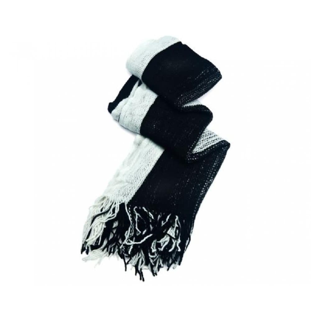 Intrigue Unisex Colour Block Knitted Scarf