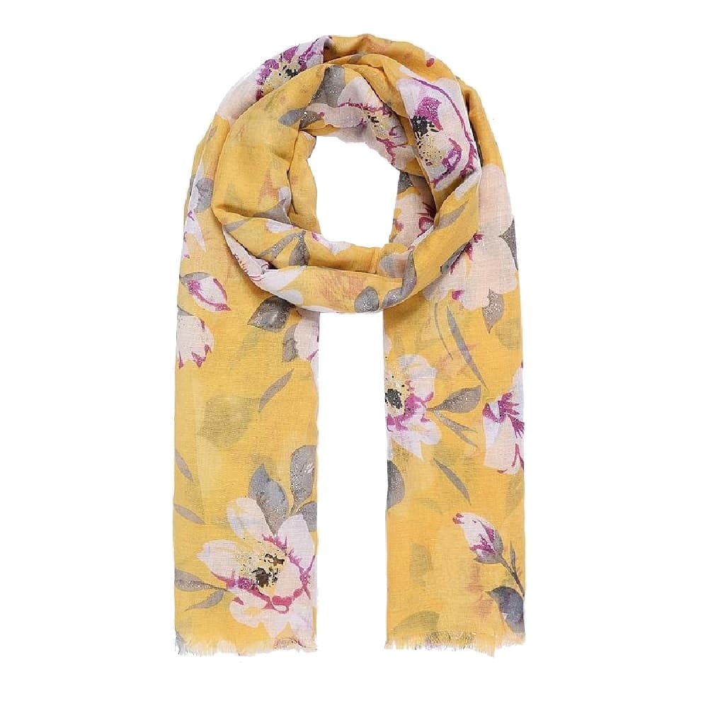 Jewelcity Womens/Ladies Wild Flower Print Scarf