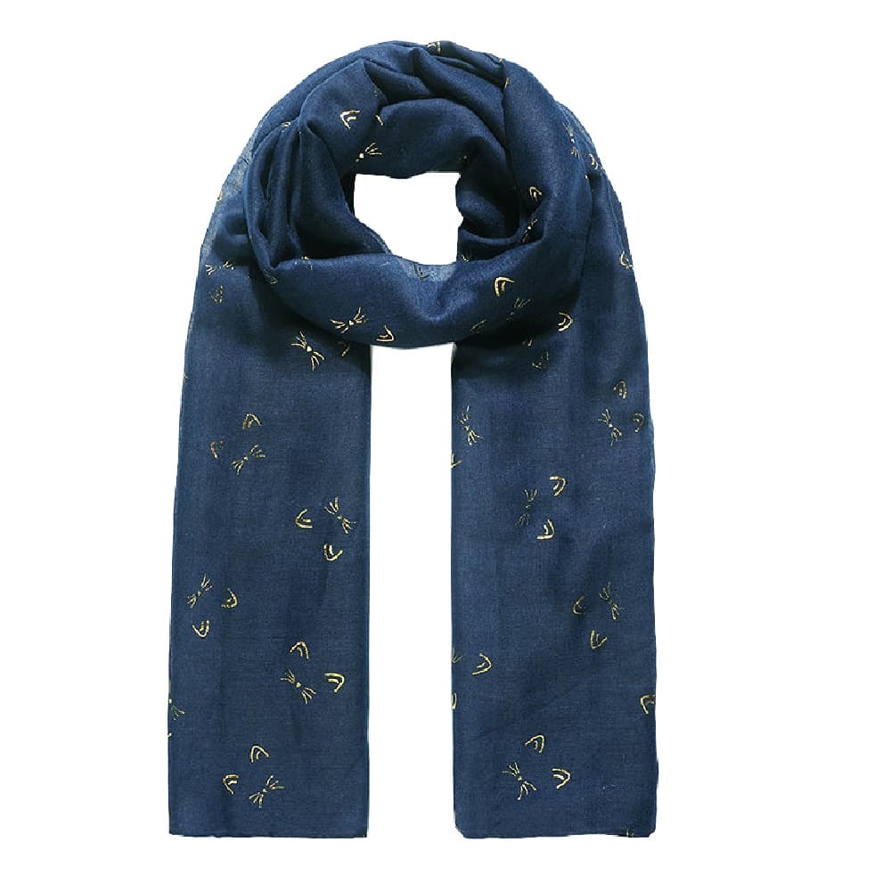 Jewelcity Womens/Ladies Hey Kitty Foil Print Scarf
