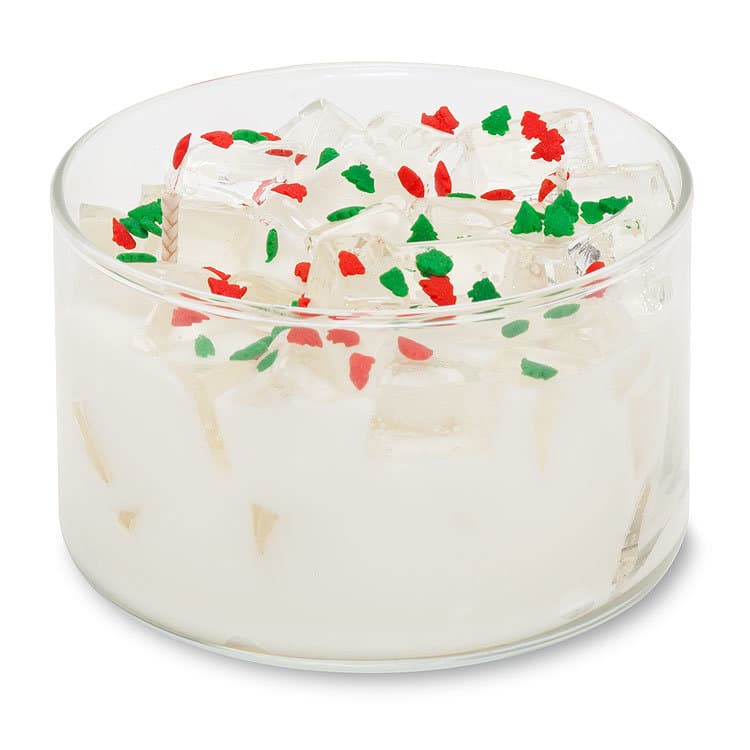 SANTA'S COOKIES 2-Wick Color Bowl Candle