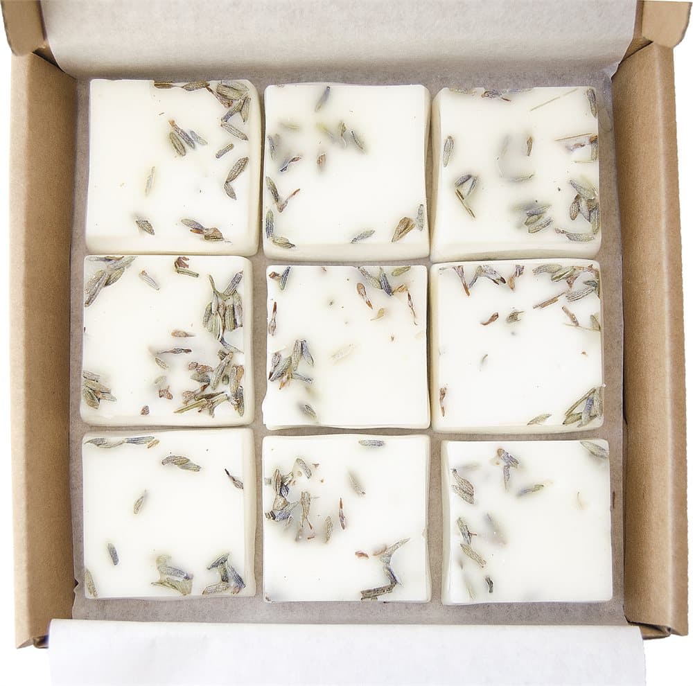 Bio Scents DOFTLJUS - Wax melts, lavendel, rapsvax, veganvänligt, plastfritt förpackning, handgjord