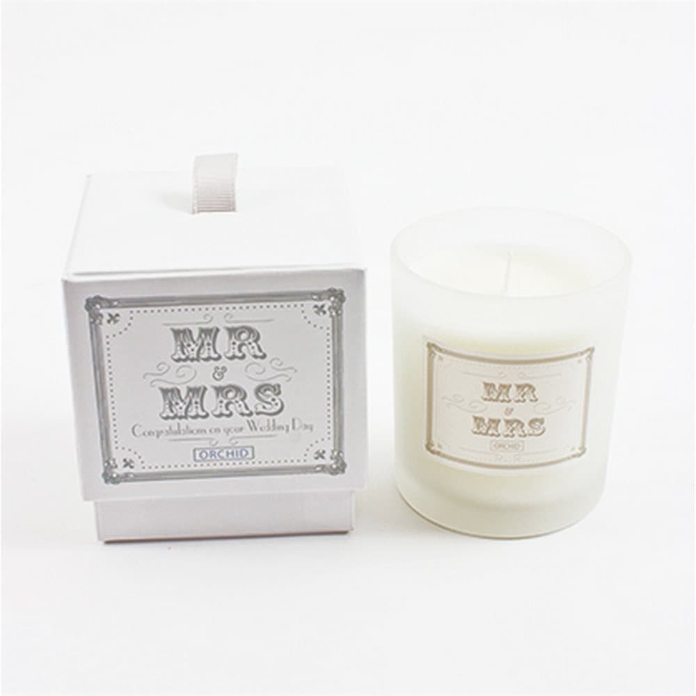 Mr & Mrs Orchid Scented Candle