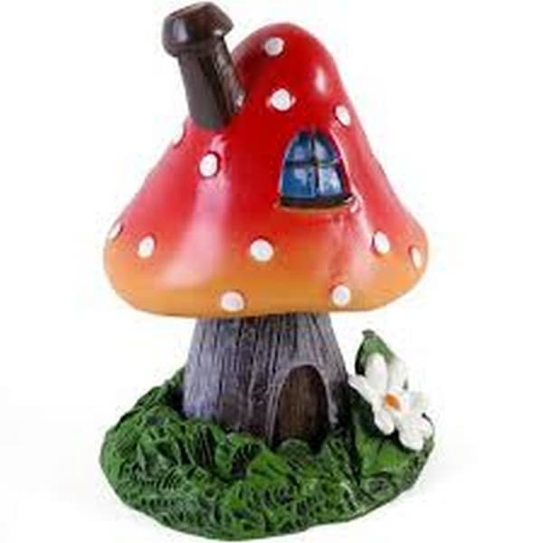 Lisa Parker Red Smoking Toadstool Incense Cone Burner